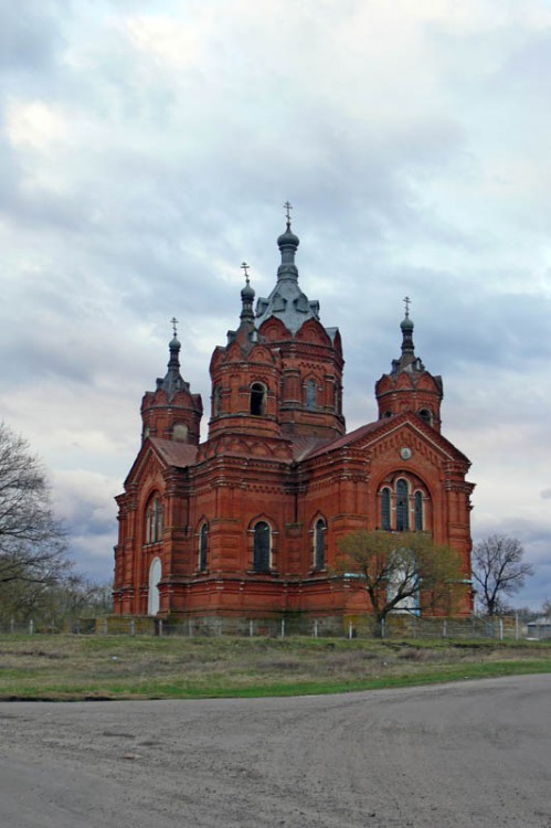 Церковь Покрова Пресвятой Богородицы, Малая Грибановка (Грибановский район, Воронежская область). фасады