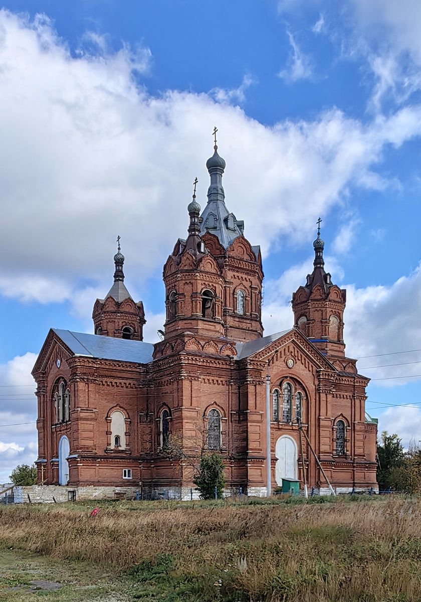 Церковь Покрова Пресвятой Богородицы, Малая Грибановка (Грибановский район, Воронежская область). фасады