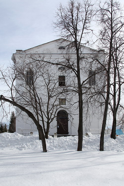 Нязепетровск. Церковь Петра и Павла. фасады, Западный фасад