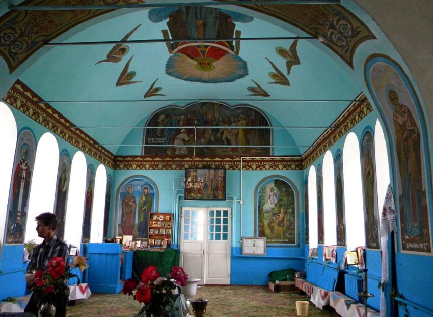Церковь Покрова Пресвятой Богородицы, Гарбузово (Алексеевский район, Белгородская область). интерьер и убранство