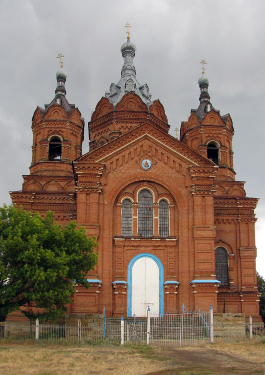 Церковь Покрова Пресвятой Богородицы, Малая Грибановка (Грибановский район, Воронежская область). фасады