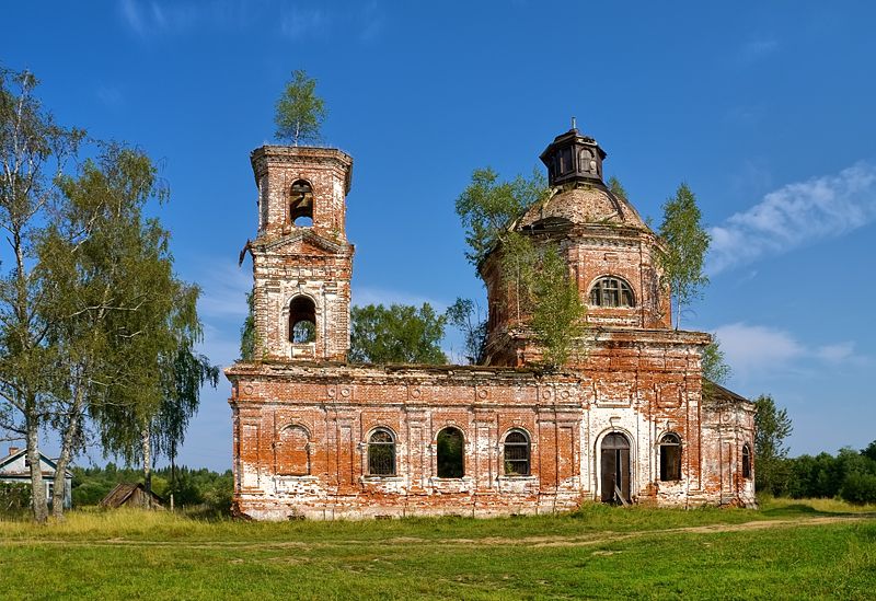 Церковь Параскевы Пятницы, Серафимовка (Боровичский район, Новгородская область). фасады