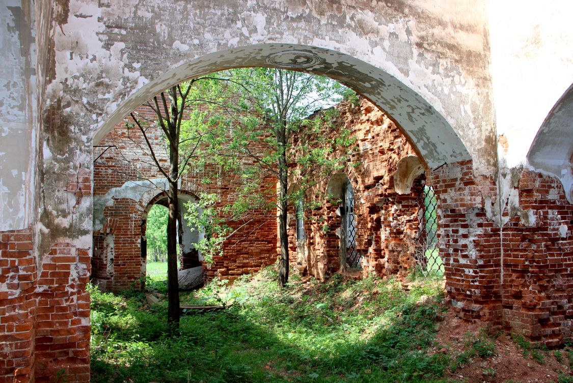 Церковь Димитрия Солунского, Замедянцы, урочище (Слободской район, Кировская область). интерьер и убранство, Направление съемки - северо-запад.