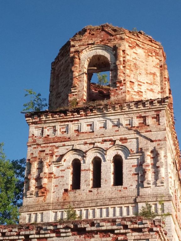 Замедянцы, урочище. Церковь Димитрия Солунского. фасады