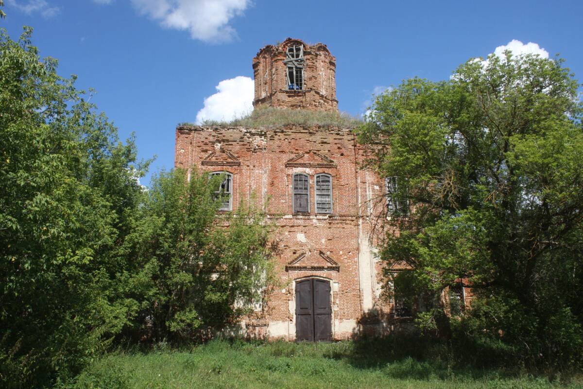 Церковь Иоанна Предтечи, Серяково (Калачеевский район, Воронежская область). фасады