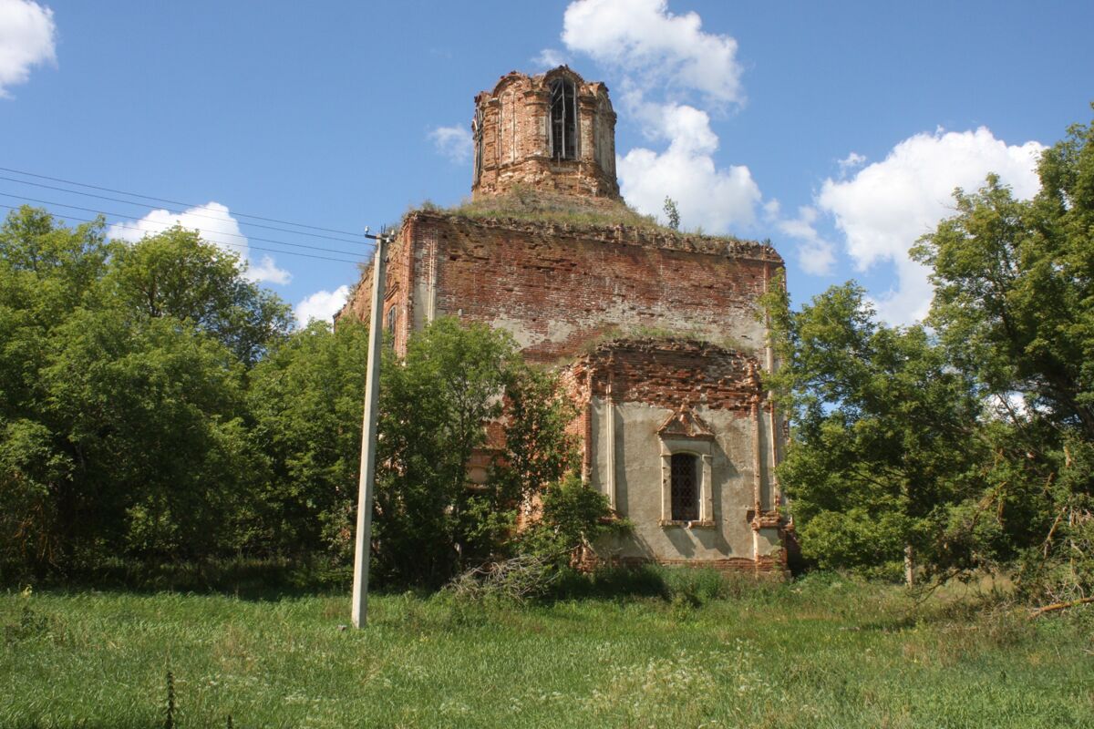 Церковь Иоанна Предтечи, Серяково (Калачеевский район, Воронежская область). фасады