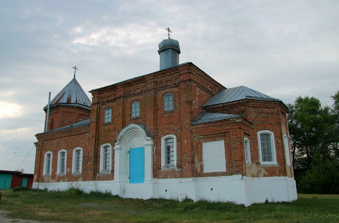 Церковь Димитрия Ростовского, Нижний Кисляй (Бутурлиновский район, Воронежская область). фасады