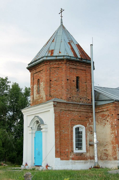 Церковь Димитрия Ростовского, Нижний Кисляй (Бутурлиновский район, Воронежская область). фасады, колокольня