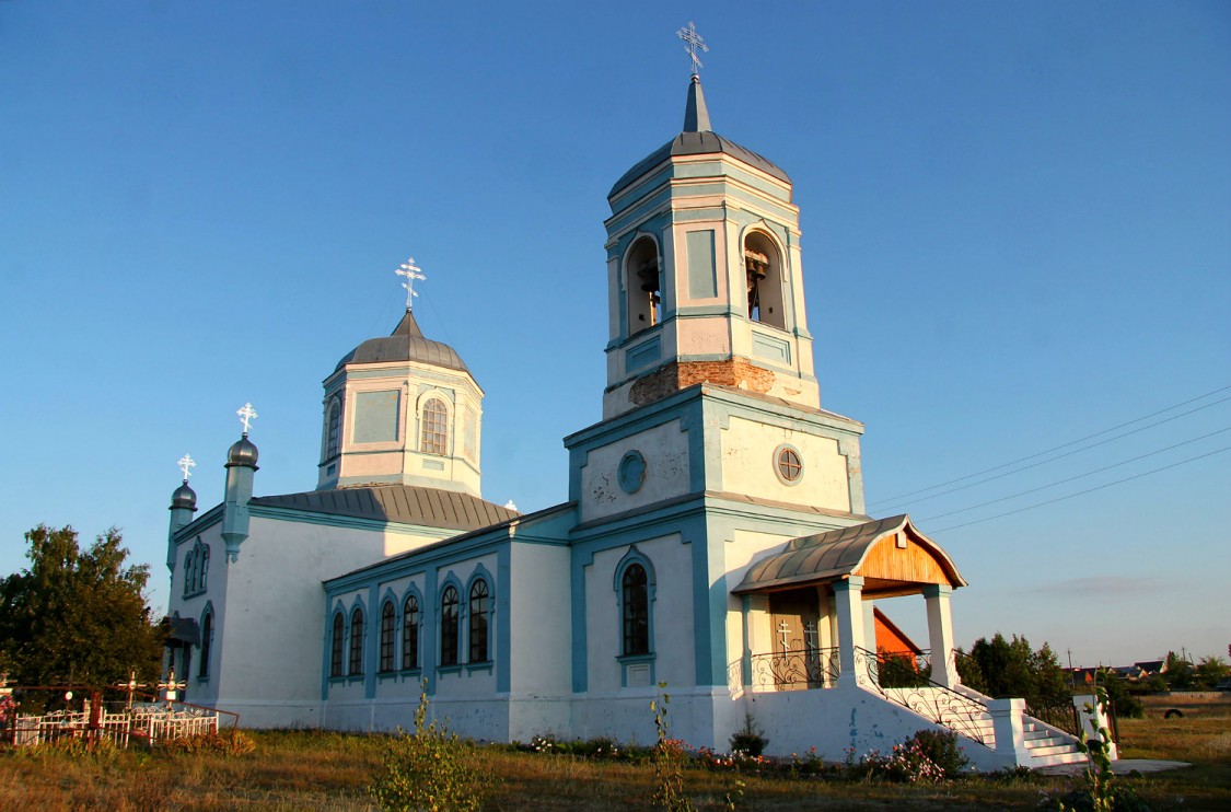 Бодеевка. Церковь Михаила Архангела. фасады