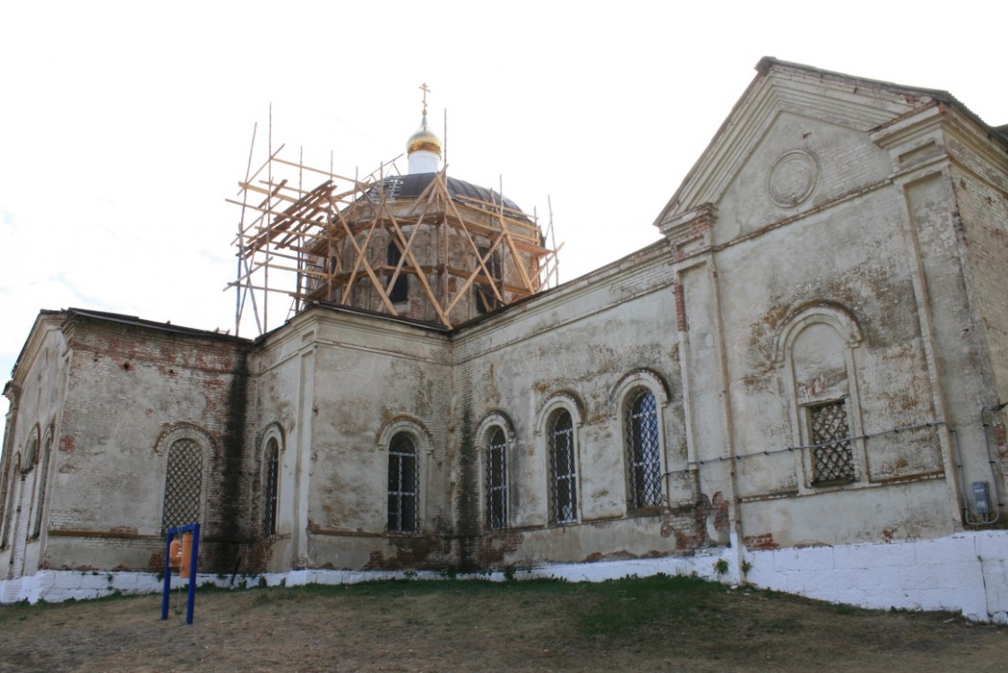 Церковь Воскресения Христова, Пески (Петропавловский район, Воронежская область). фасады