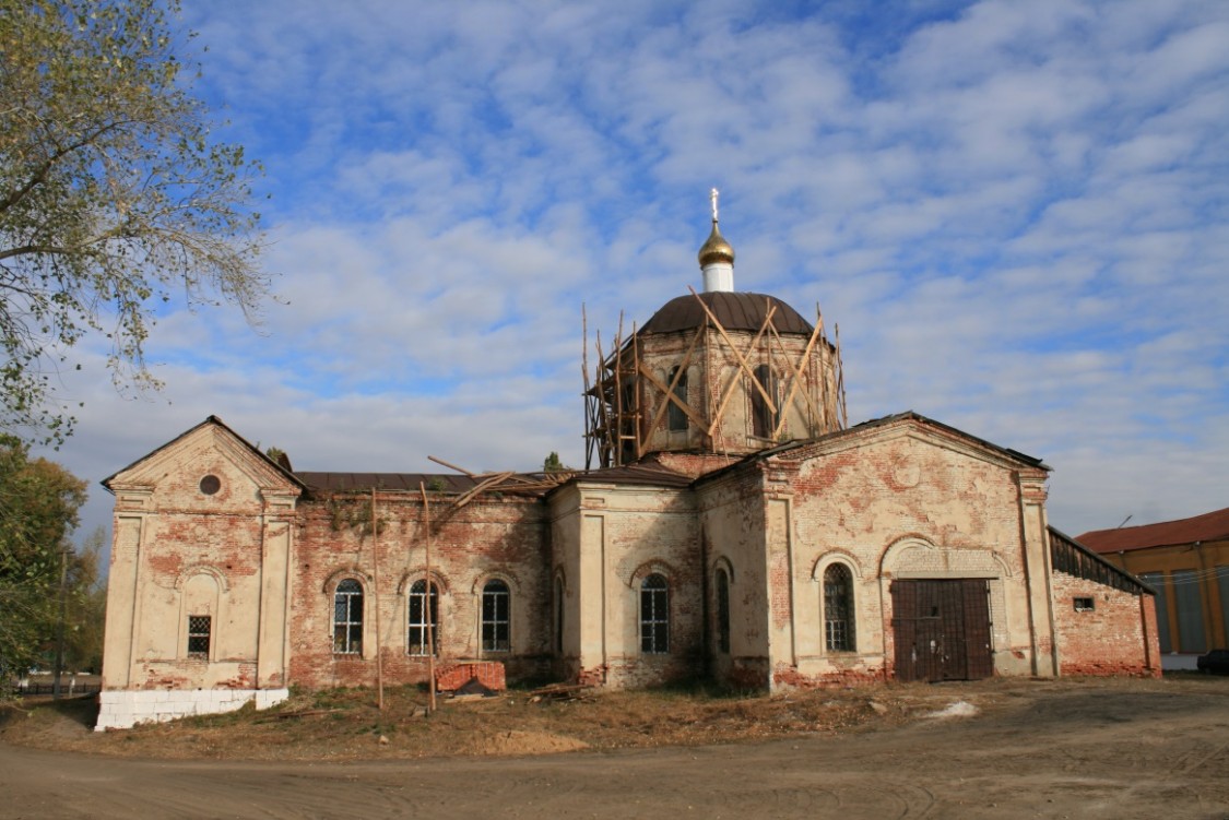 Церковь Воскресения Христова, Пески (Петропавловский район, Воронежская область). фасады