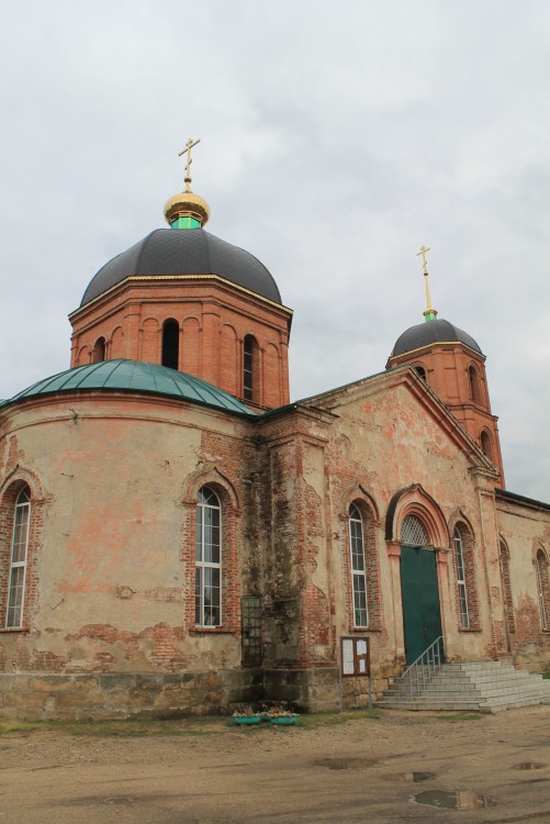 Церковь Преображения Господня, Заброды (Калачеевский район, Воронежская область). фасады