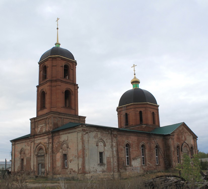 Церковь Преображения Господня, Заброды (Калачеевский район, Воронежская область). фасады