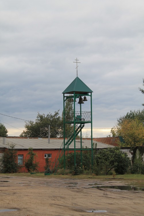 Заброды. Церковь Спаса Преображения. фасады, Звонница