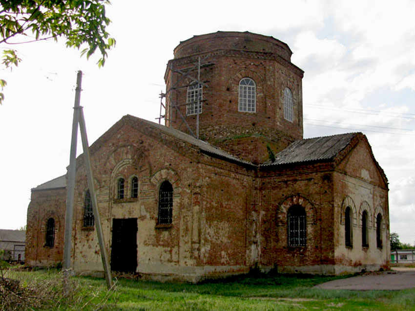 Гороховка. Церковь Иоанна Богослова. фасады