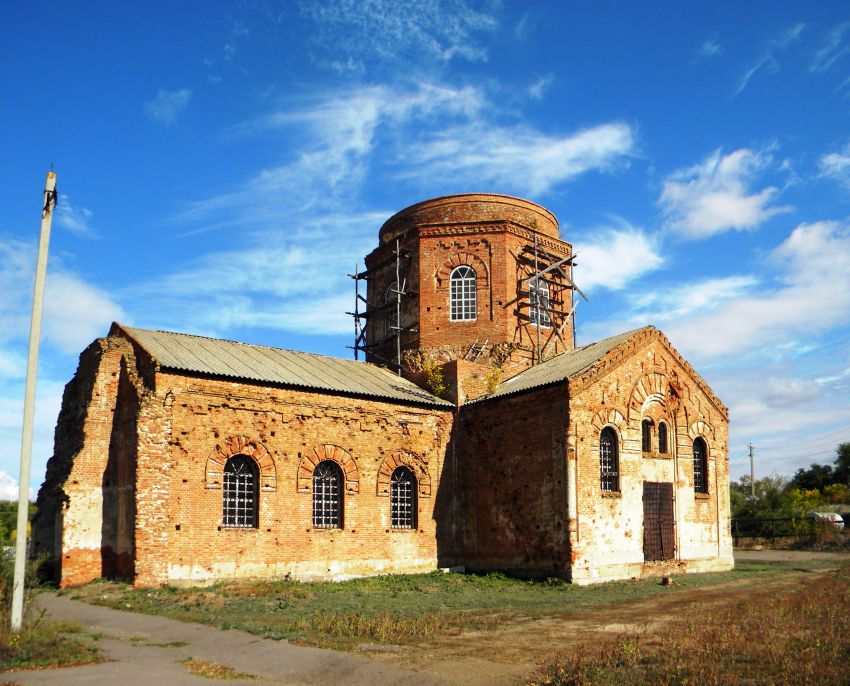 Церковь Иоанна Богослова, Гороховка (Верхнемамонский район, Воронежская область). фасады