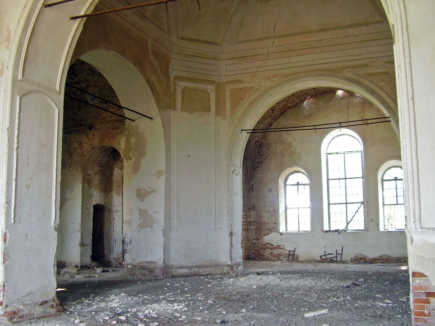 Церковь Казанской иконы Божией Матери, Прогорелое (Петропавловский район, Воронежская область). интерьер и убранство