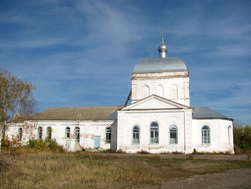 Церковь Космы и Дамиана, Ростоши (Эртильский район, Воронежская область). фасады