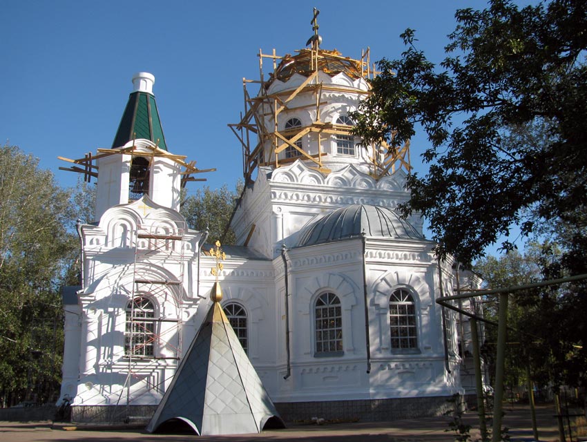 Церковь Александра Невского, Калач (Калачеевский район, Воронежская область). общий вид в ландшафте