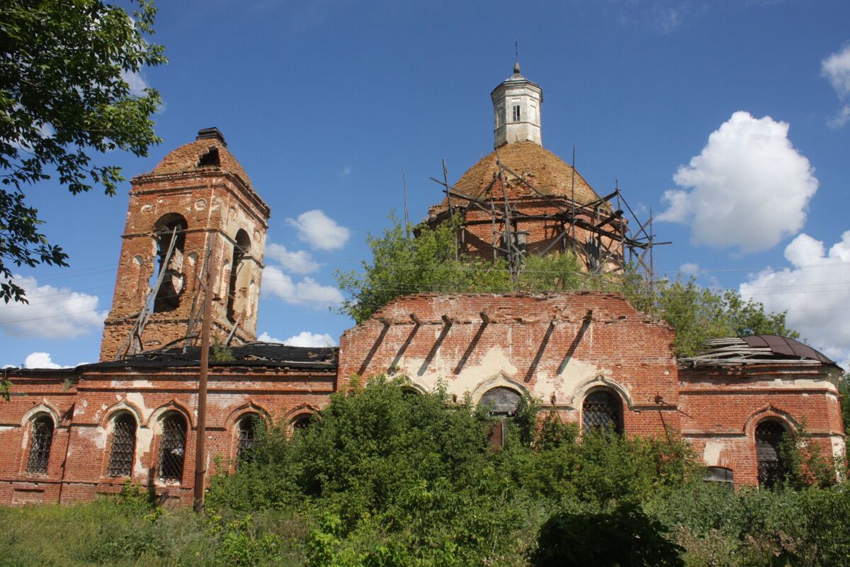 Церковь Воздвижения Креста Господня, Манино (Калачеевский район, Воронежская область). фасады
