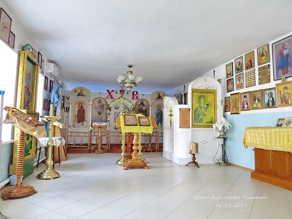 Церковь Успения Пресвятой Богородицы, Красноармейский (Орловский район, Ростовская область). интерьер и убранство