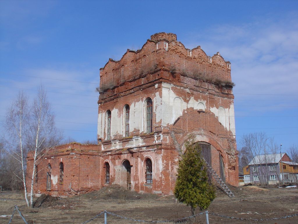 Лелечи. Церковь Троицы Живоначальной. фасады