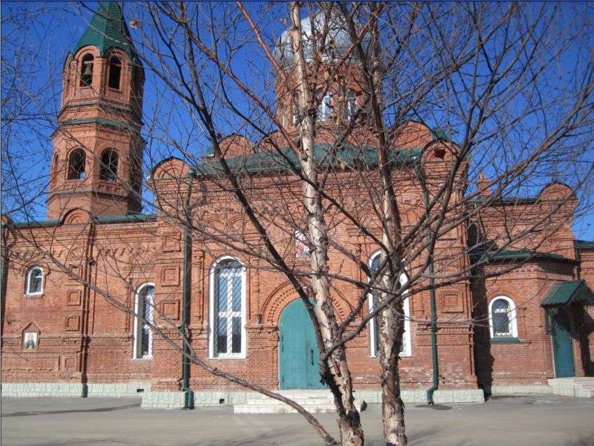 Угловое. Церковь Покрова Пресвятой Богородицы. фасады