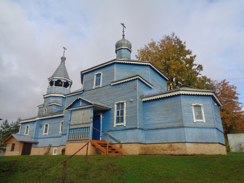 Сычёвка. Церковь Сергия Радонежского. фасады