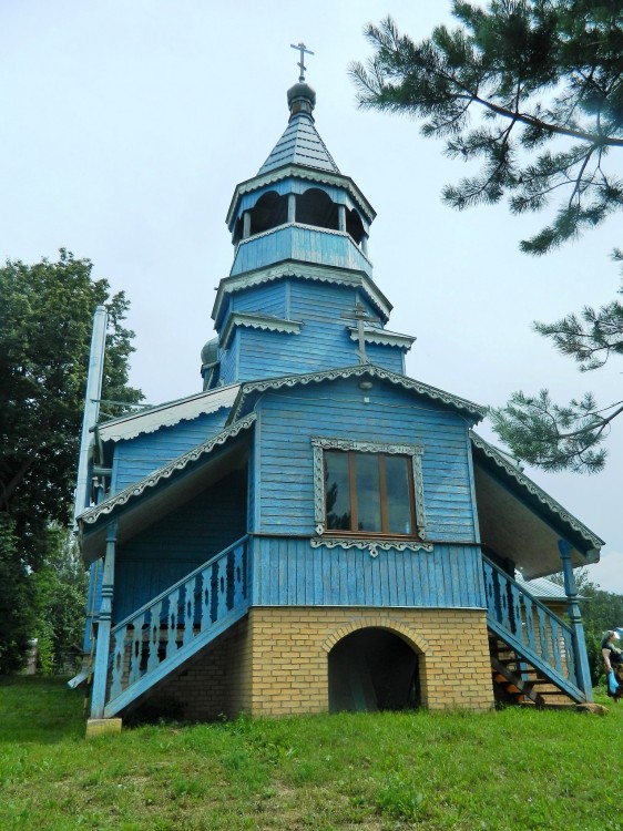 Сычёвка. Церковь Сергия Радонежского. фасады