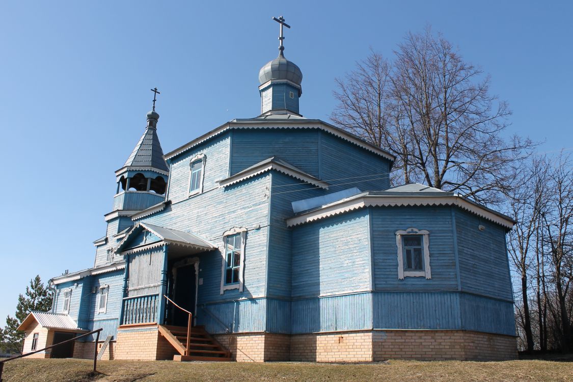 Сычёвка. Церковь Сергия Радонежского. фасады