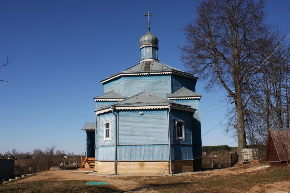 Сычёвка. Церковь Сергия Радонежского. фасады