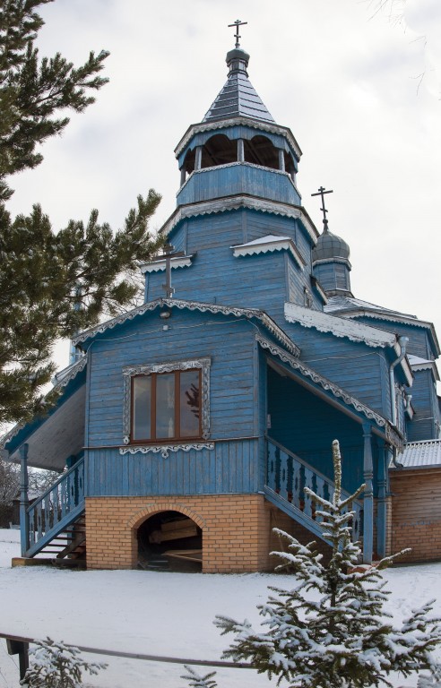 Сычёвка. Церковь Сергия Радонежского. фасады