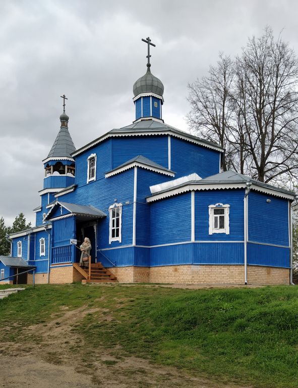 Сычёвка. Церковь Сергия Радонежского. фасады