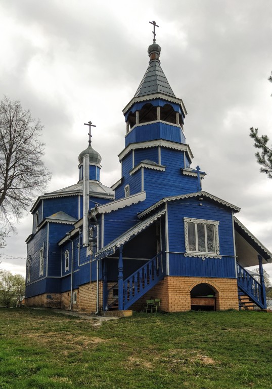 Сычёвка. Церковь Сергия Радонежского. фасады