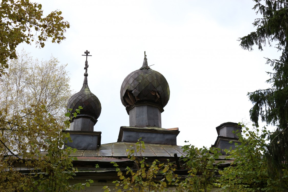 Церковь Покрова Пресвятой Богородицы, Перевесье (Пошехонский район, Ярославская область). архитектурные детали, Главки