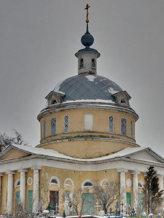 Церковь Трех Святителей, Белоомут (Луховицкий городской округ, Московская область). фасады