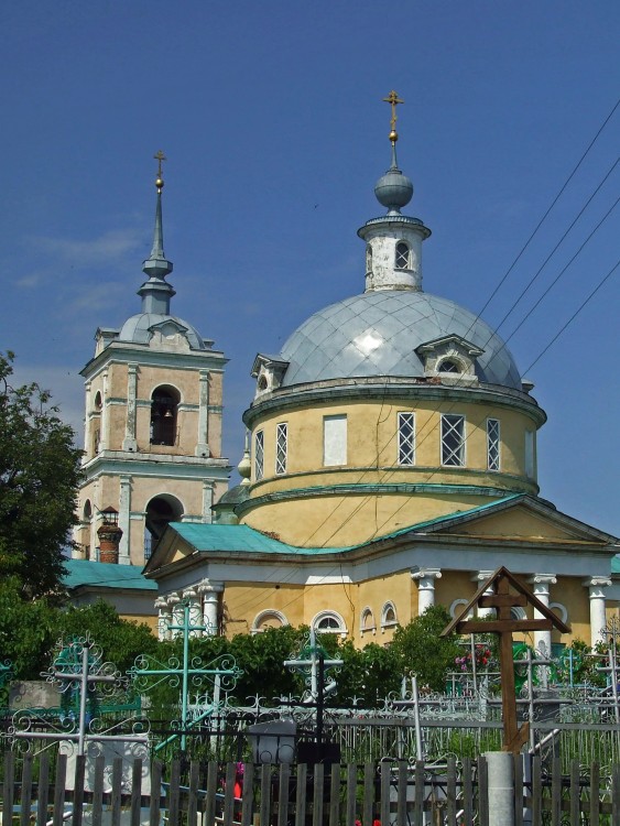 Церковь Трех Святителей, Белоомут (Луховицкий городской округ, Московская область). фасады