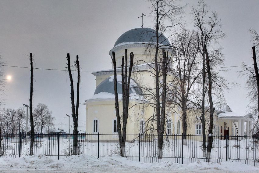 Белоомут. Церковь Спаса Преображения. фасады