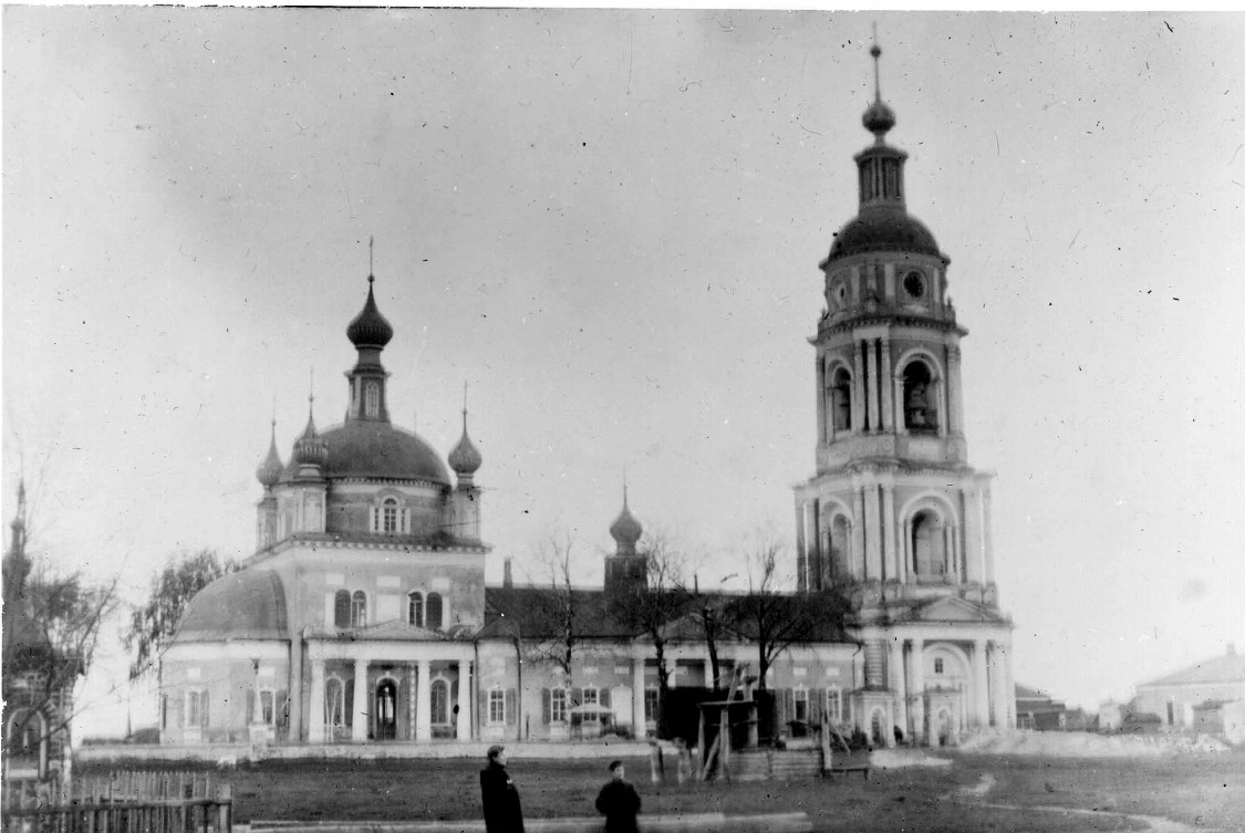 Белоомут. Церковь Спаса Преображения. архивная фотография, 1900—1917 год с сайта https://pastvu.com/p/392326