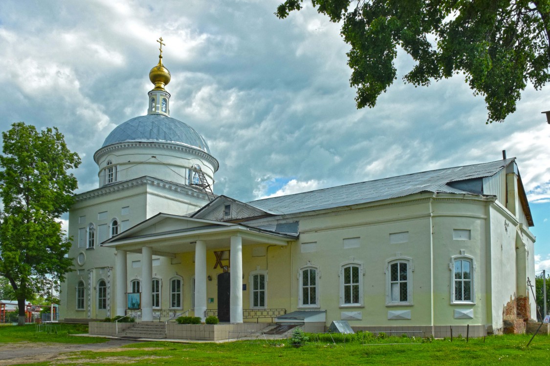 Церковь Преображения Господня, Белоомут (Луховицкий городской округ, Московская область). фасады
