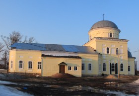 Белоомут. Церковь Преображения Господня