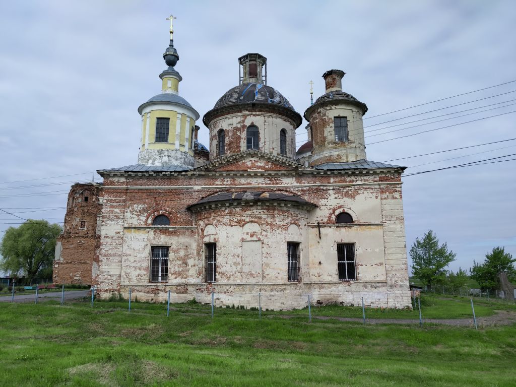 Церковь Воскресения Христова, Ловцы (Луховицкий городской округ, Московская область). фасады