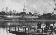 Церковь Воскресения Христова, 1900-е годы. Фото из фондов Краеведческого музея города Луховицы.<br>, Ловцы, Луховицкий городской округ, Московская область