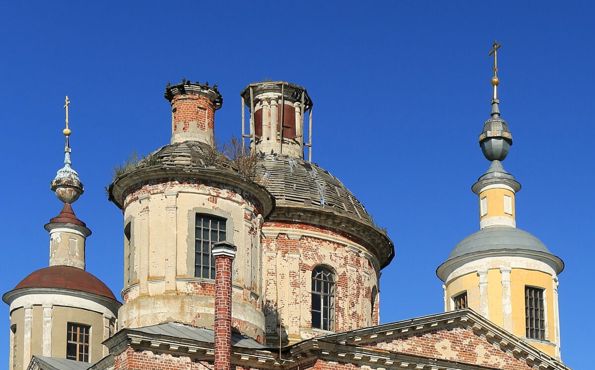 Церковь Воскресения Христова, Ловцы (Луховицкий городской округ, Московская область). архитектурные детали