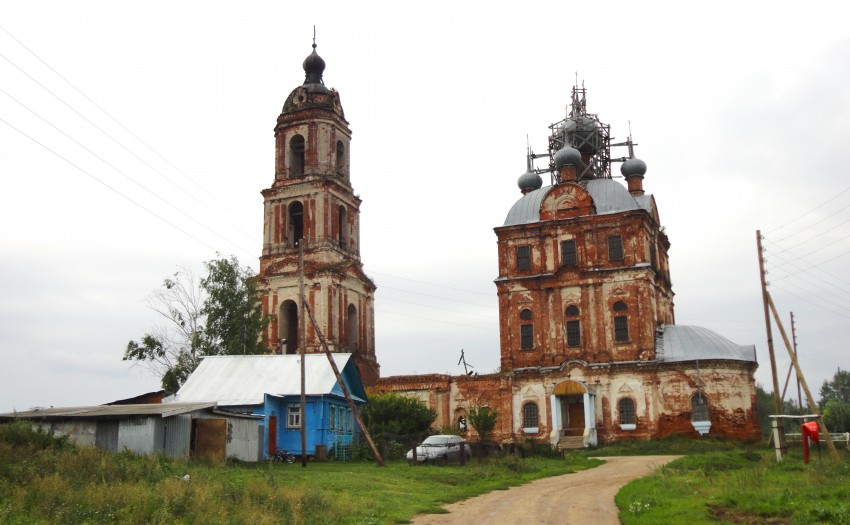 Церковь Михаила Архангела, Низовка (Спасский район, Нижегородская область). фасады