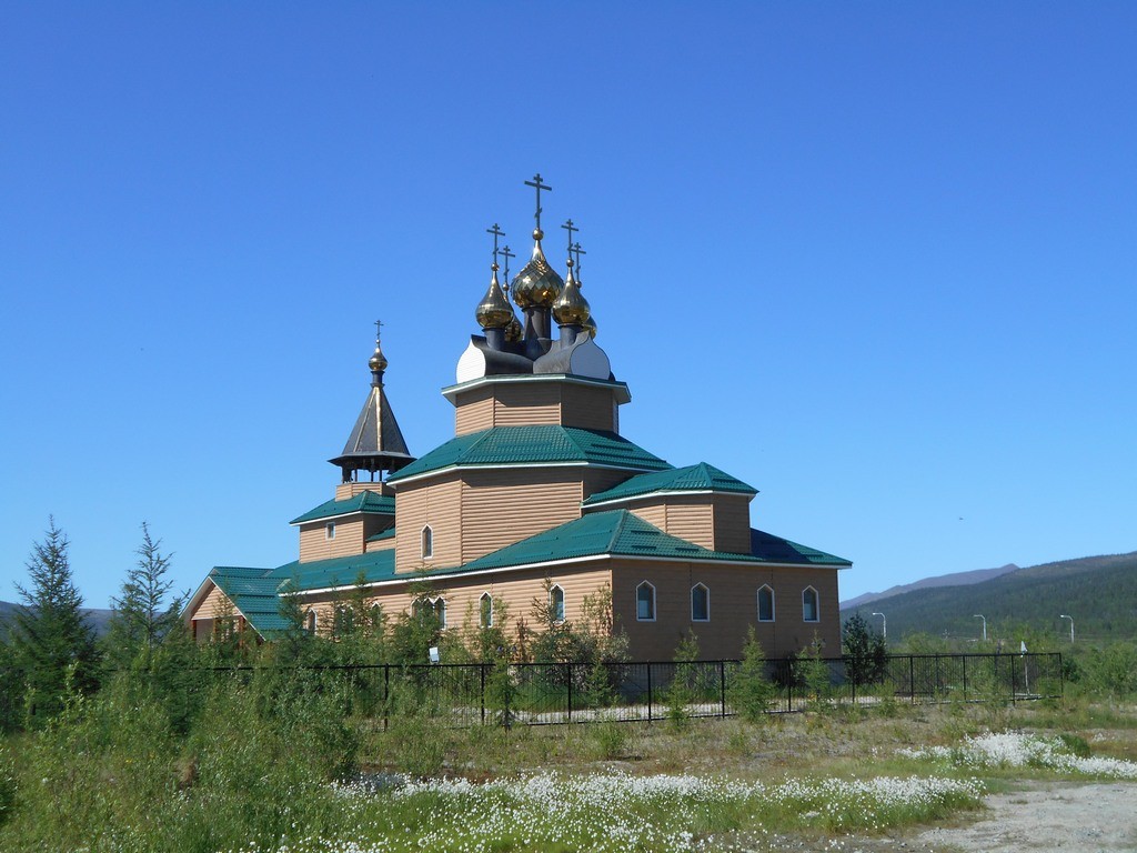 Церковь Серафима Саровского, Билибино (Билибинский район, Чукотский автономный округ). фасады, Церковь Серафима Саровского.