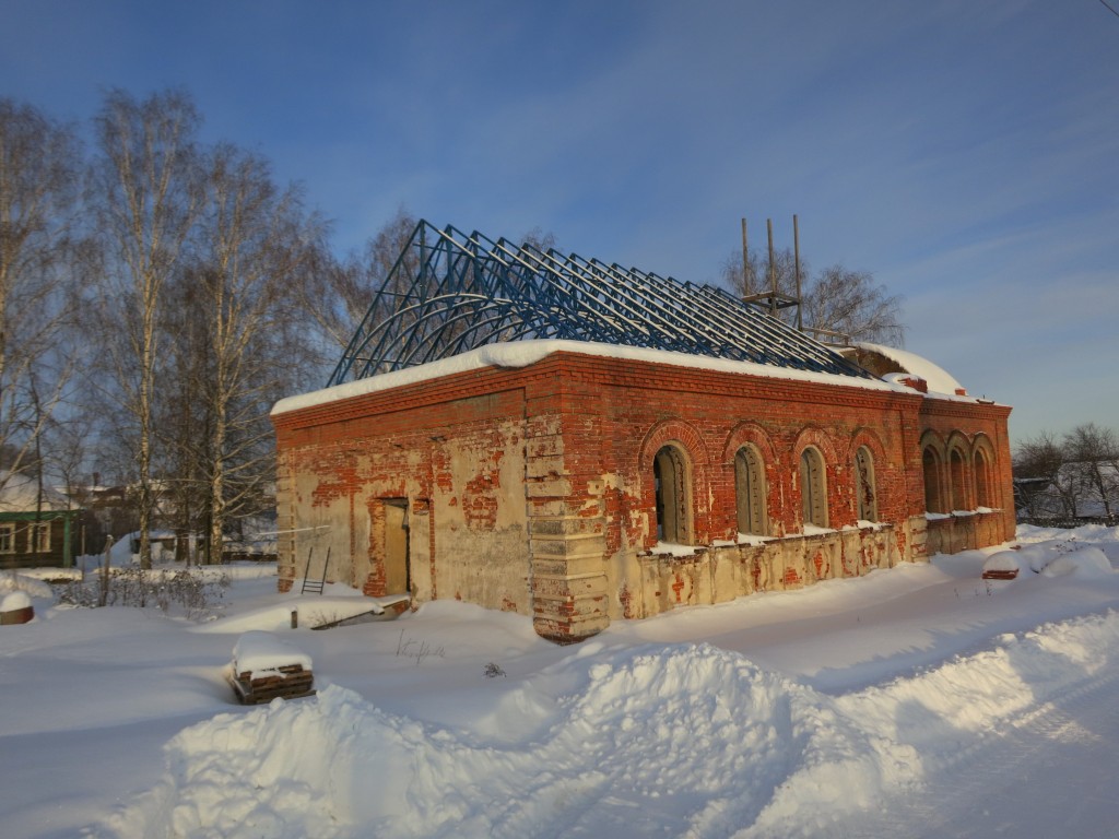 Яковлевка. Церковь Серафима Саровского. фасады, Восстановление храма продолжается