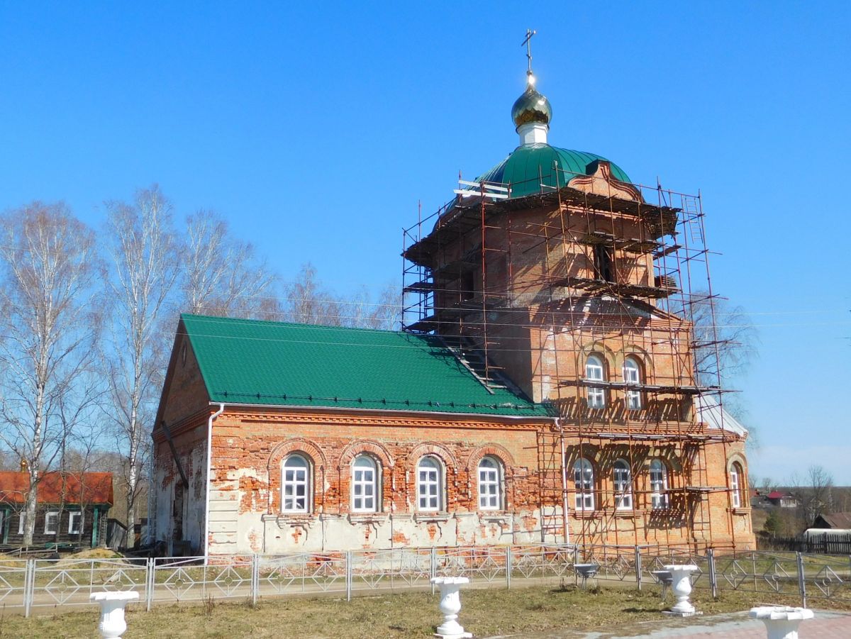 Яковлевка. Церковь Серафима Саровского. фасады