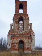 Церковь иконы Божией Матери "Всех скорбящих Радость", Вид с запада<br>, Никольский погост, что на Городище, Ржевский район и г. Ржев, Тверская область