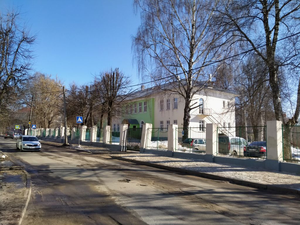 Церковь Афанасия Ковровского при православной гимназии, Владимир (Владимир, город, Владимирская область). общий вид в ландшафте